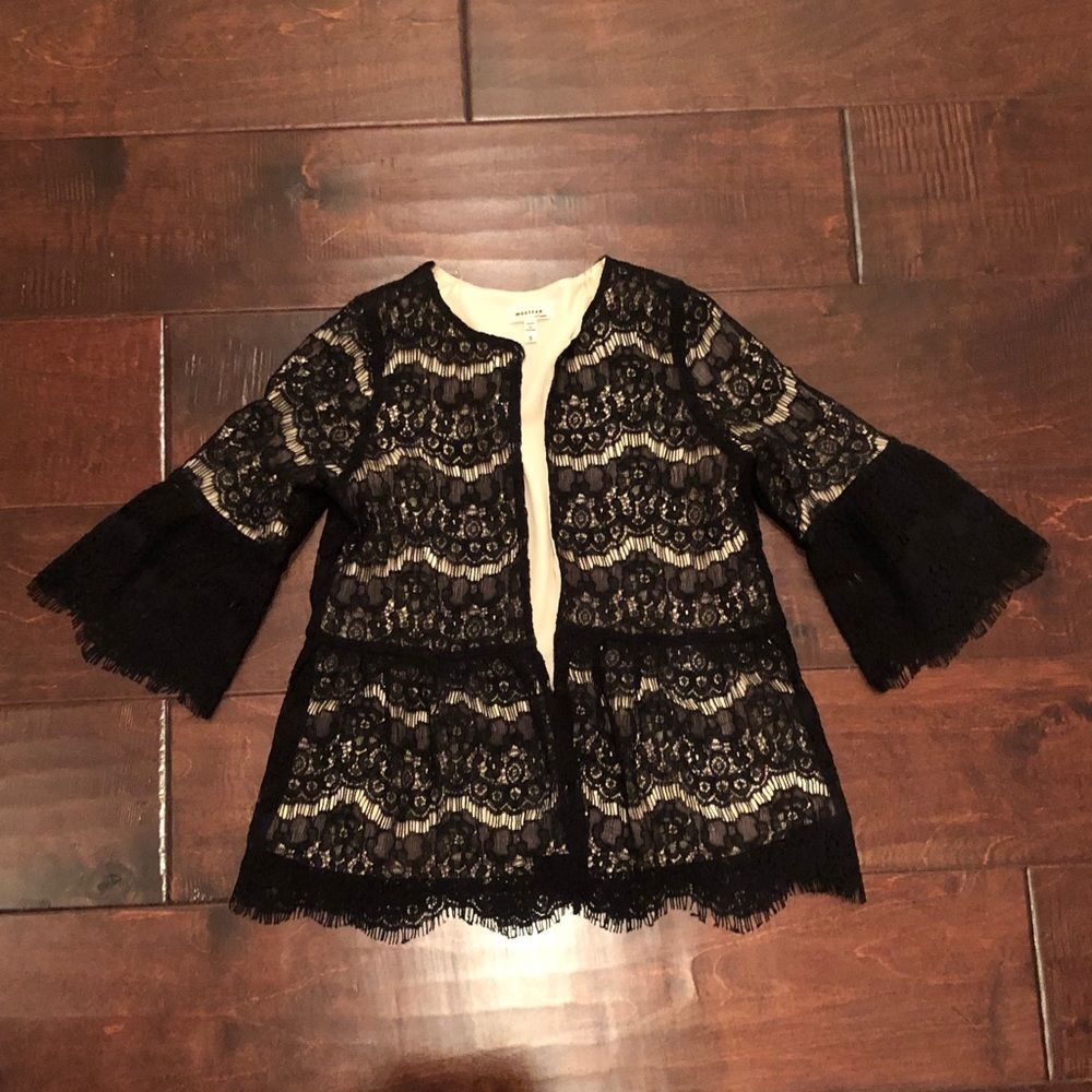Girls Lace Jacket - Picture 2 of 7